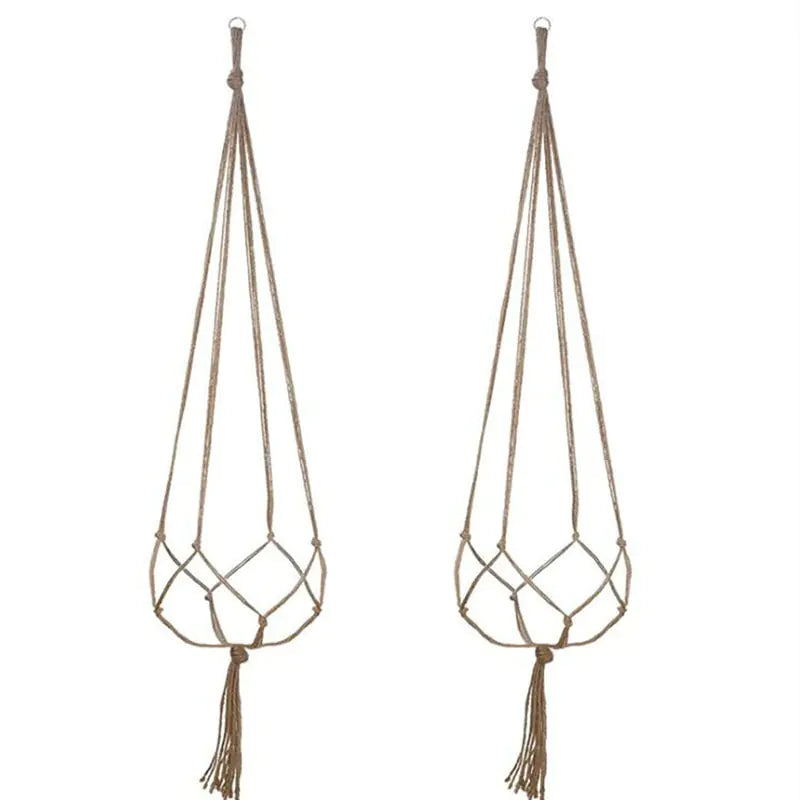 Bohemian Wall Hanging Plant Basket for Balcony