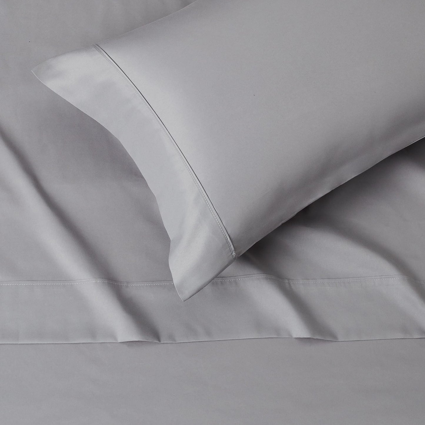 Amazon Basics Lightweight Super Soft Easy Care Comfortable Microfiber 3 Piece Bed Sheet Set With 14-inch Deep Pockets, Twin XL, Dark Gray, Solid