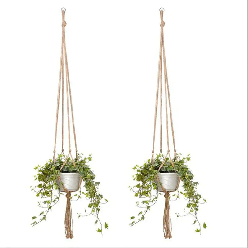 Bohemian Wall Hanging Plant Basket for Balcony