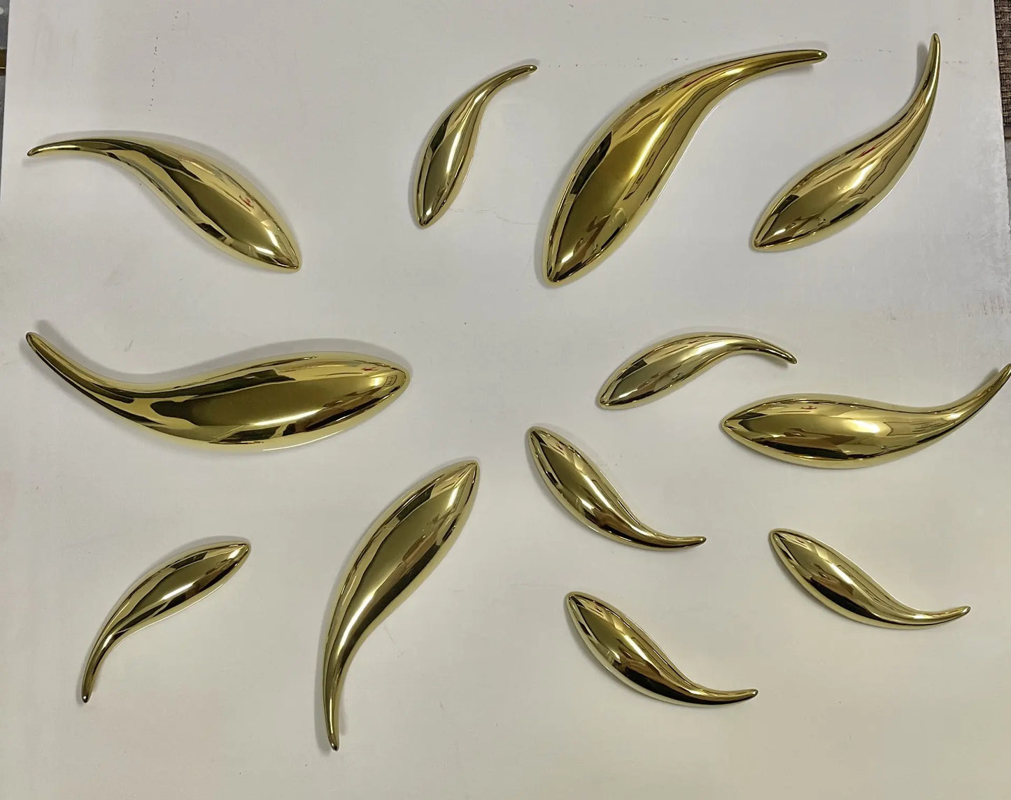 Ceramic Goldfish Wall Decor