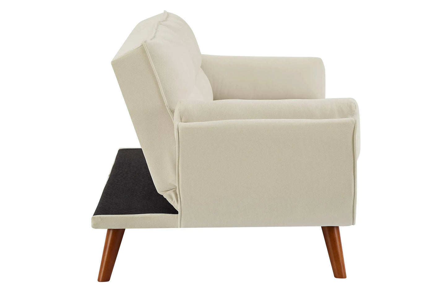 3 seater Beige convertible Sofa