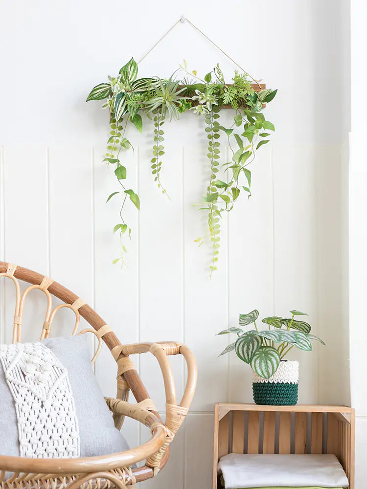 Artificial Green Plant Wall Decor