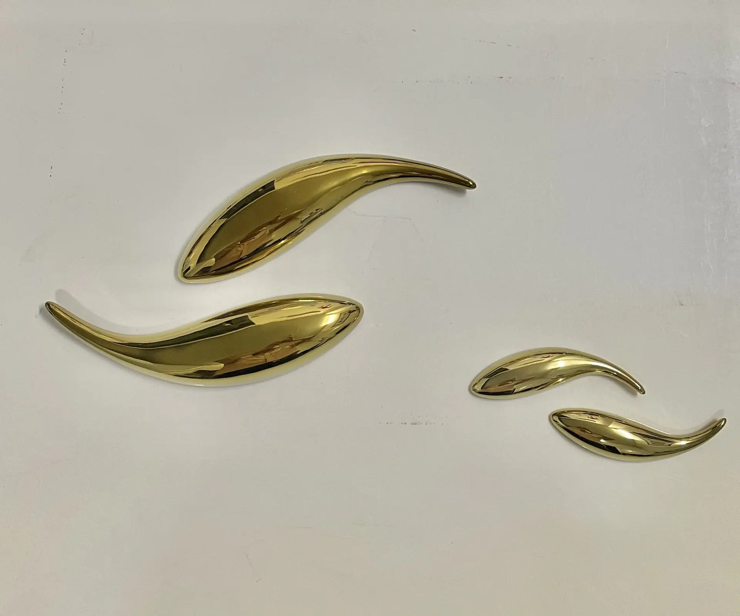 Ceramic Goldfish Wall Decor