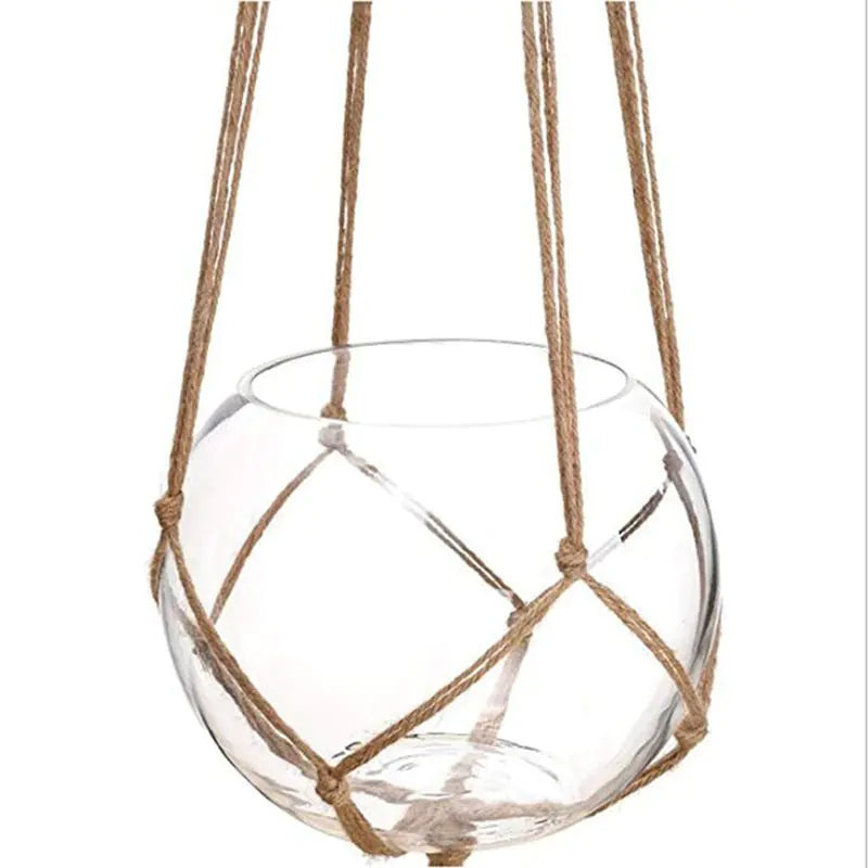 Bohemian Wall Hanging Plant Basket for Balcony