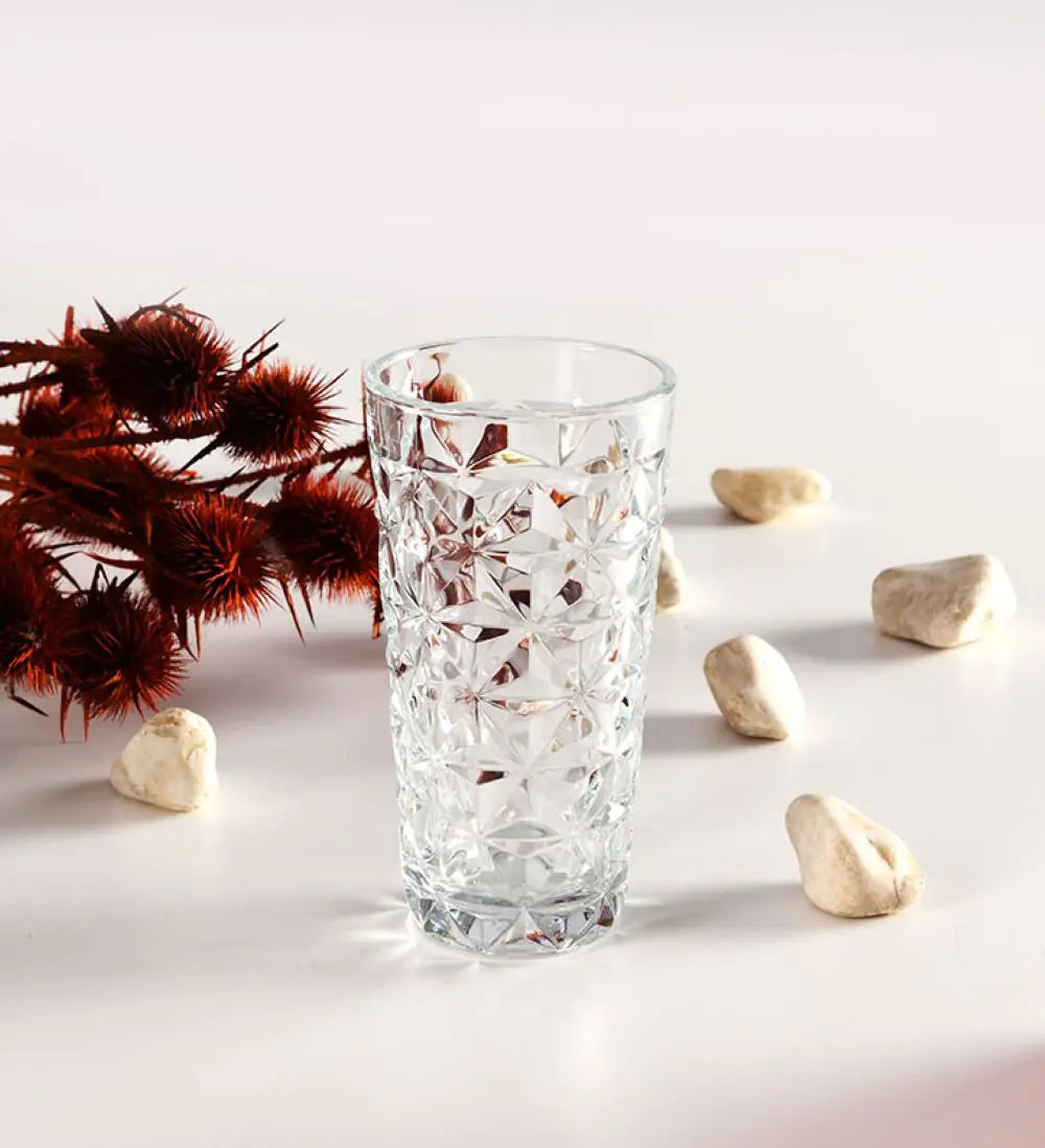 Estrella Soft Drink Glass Set, 4 Pieces, 285 cc