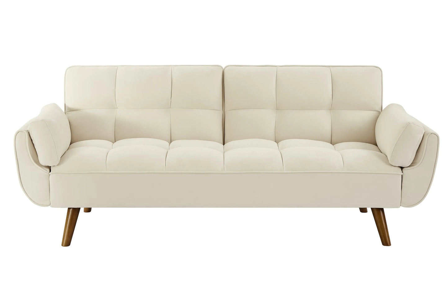 3 seater Beige convertible Sofa