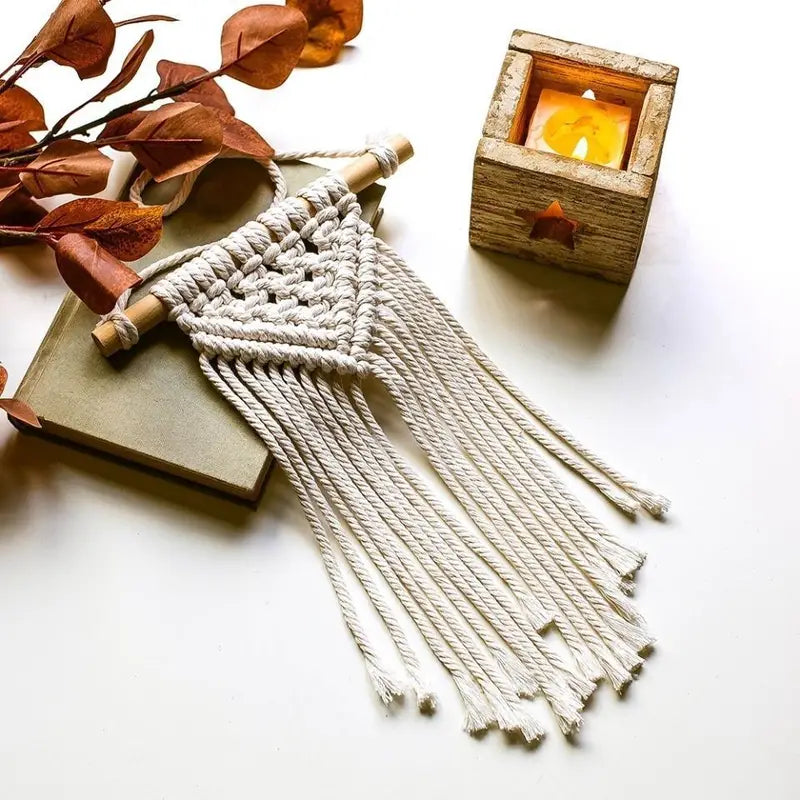 Handmade Macrame Wall Hanging for Bohemian Decor