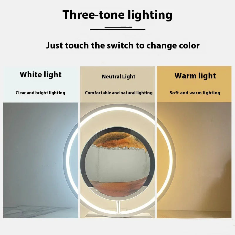 Quicksand Painting Table Lamp