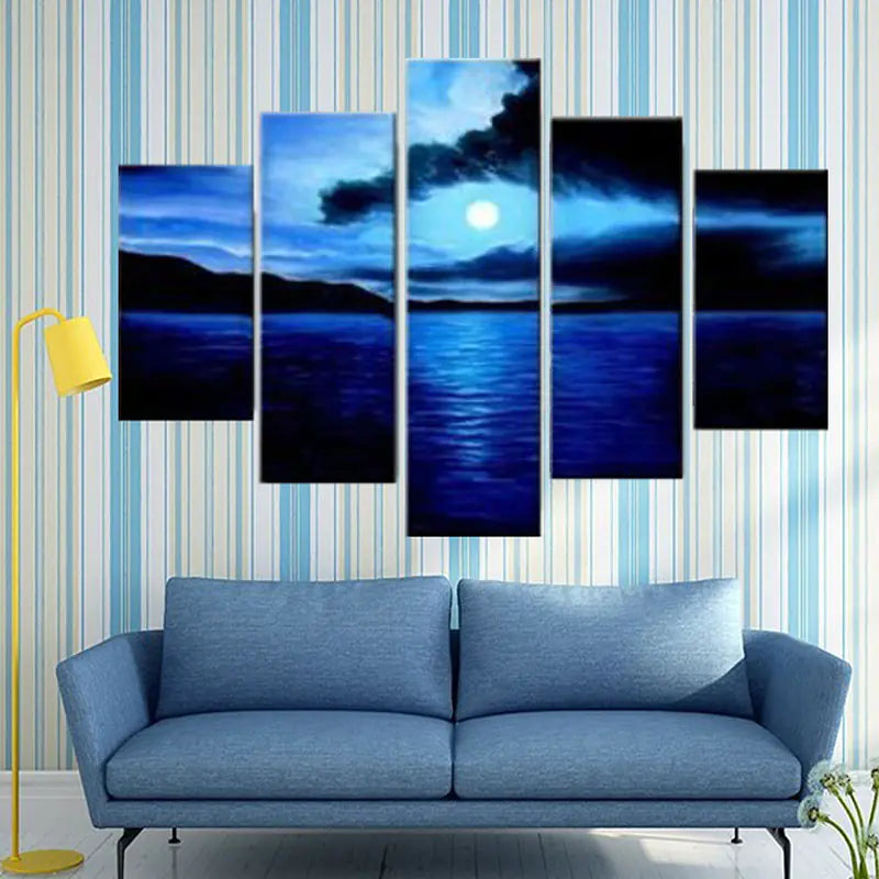 DIY Sunrise Background Wall Decor