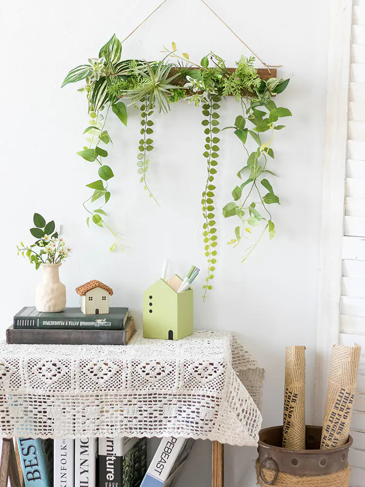 Artificial Green Plant Wall Decor