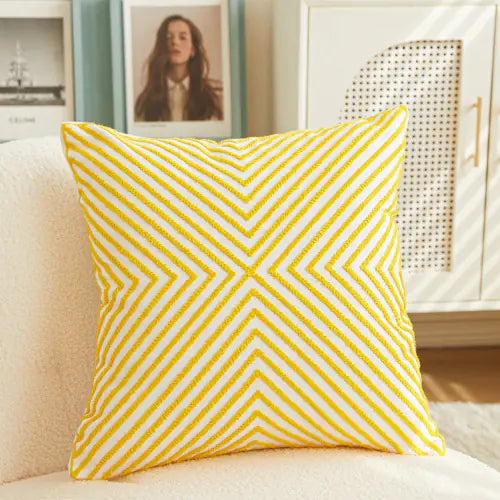 Embroidery Sofa Cushion Pillow Cover for Living Room