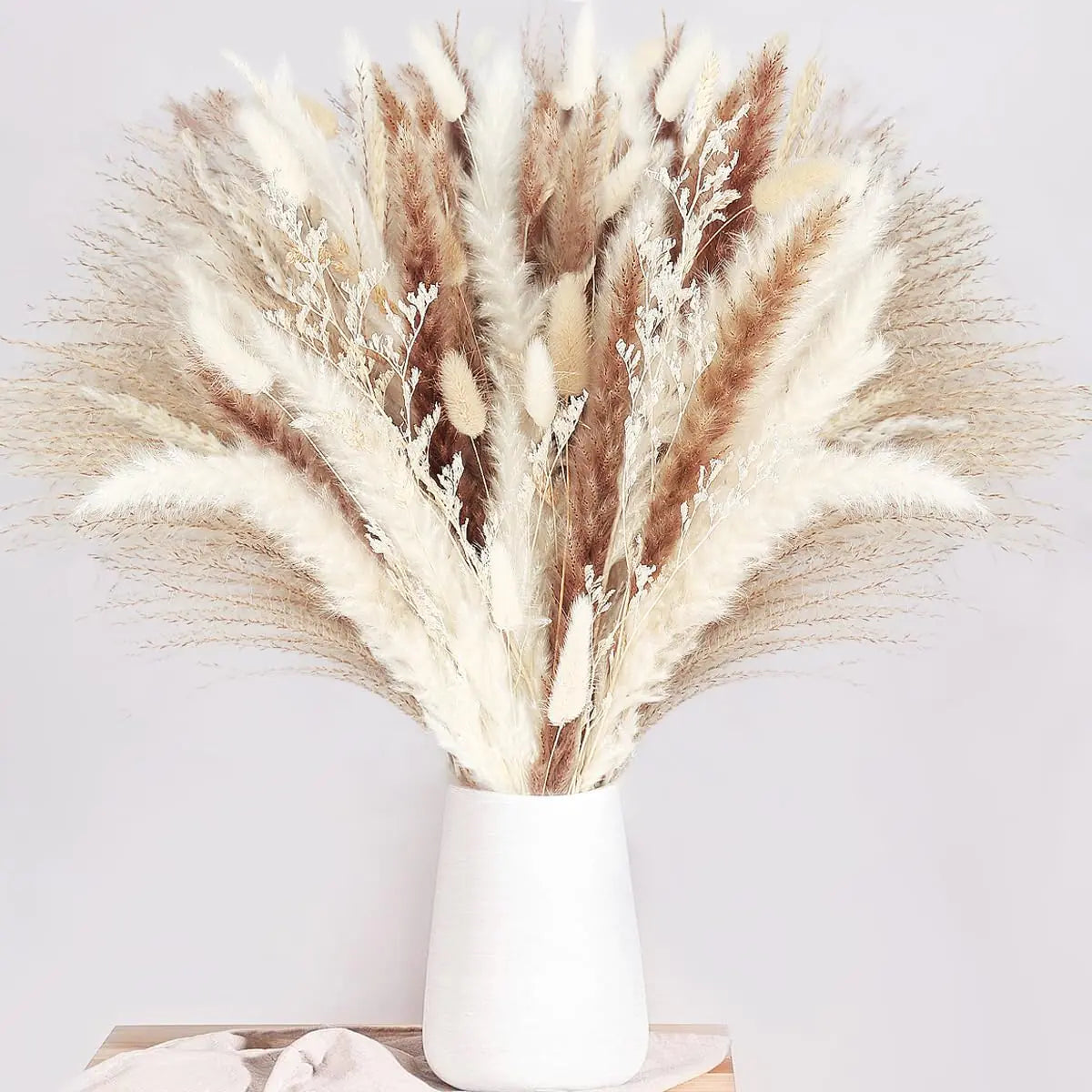 86PCS Natural Dried Pampas Grass