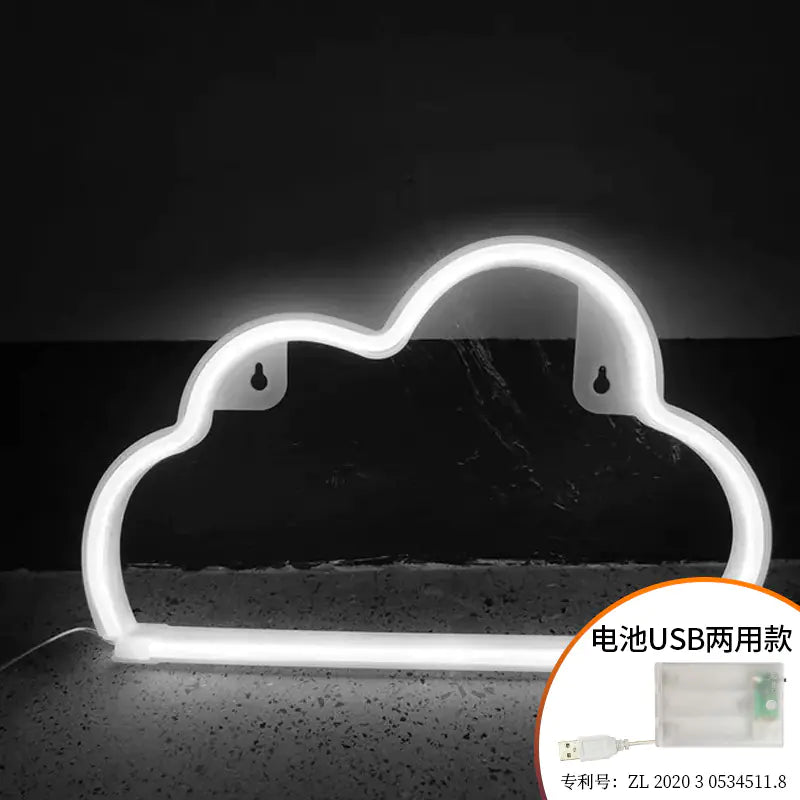 LED Cloud Neon Light