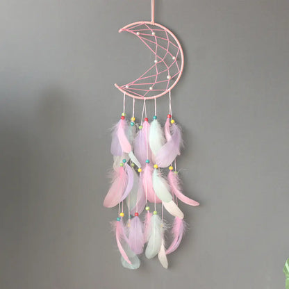 Wooden Hollow Cloud Tapestry with Dreamcatcher