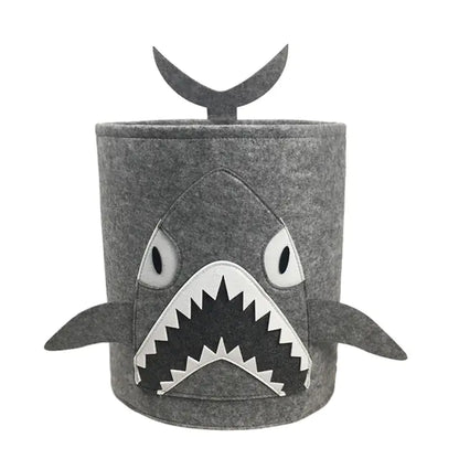 Kawaii Cotton Animal Storage Basket for Kids' Items