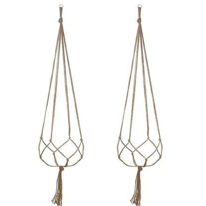 Bohemian Wall Hanging Plant Basket for Balcony