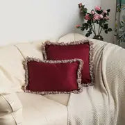 Alpaca Tassels Decorative Sofa Cushion Cover (1pc)