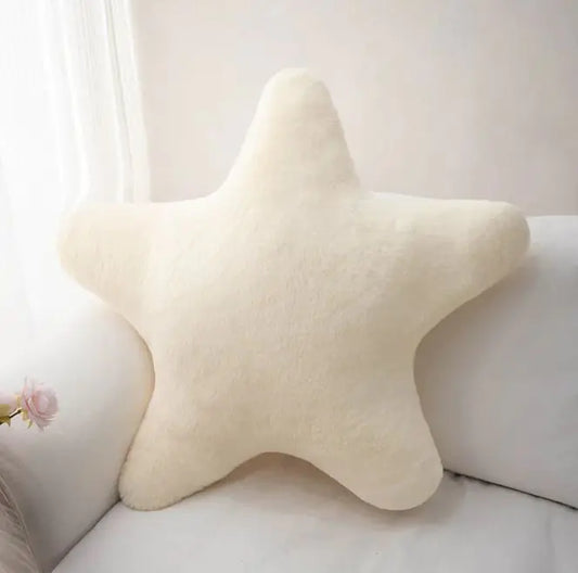 Star Pattern Super Soft  Plush Pillow
