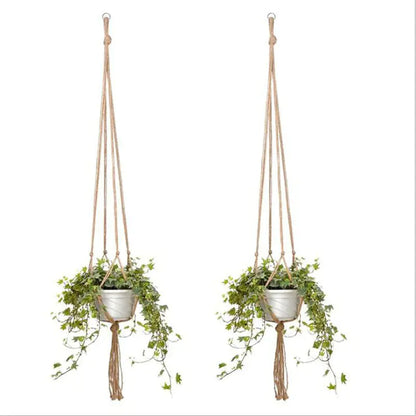 Bohemian Wall Hanging Plant Basket for Balcony
