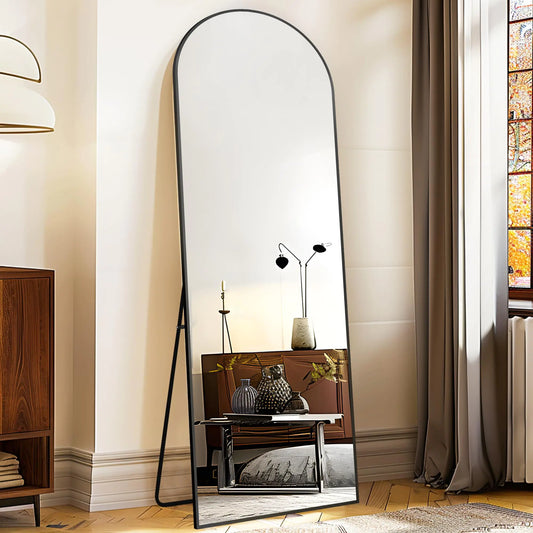 GlasFlength Arched Full Length Mirror with Stand 57"x20"