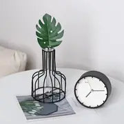 Hollow Iron Vase for Dried Flowers and Arrangements