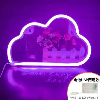 LED Cloud Neon Light