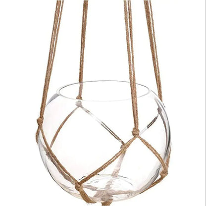 Bohemian Wall Hanging Plant Basket for Balcony