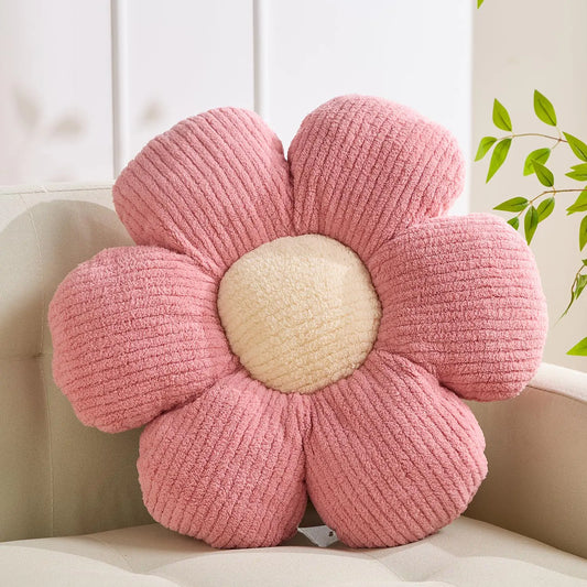 Flower Shaped Pillow Cushion - 19.6"