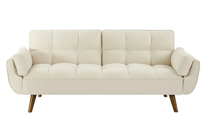 3 seater Beige convertible Sofa