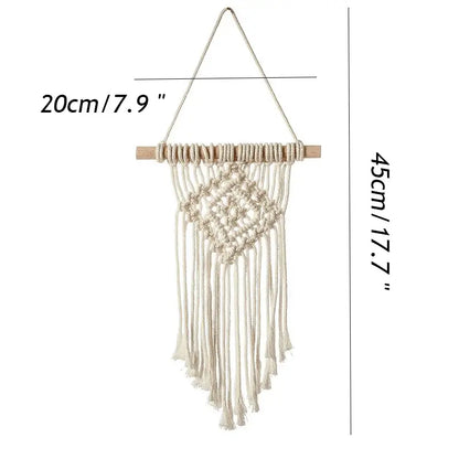 Handmade Macrame Wall Hanging for Bohemian Decor
