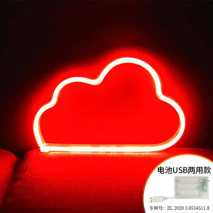 LED Cloud Neon Light