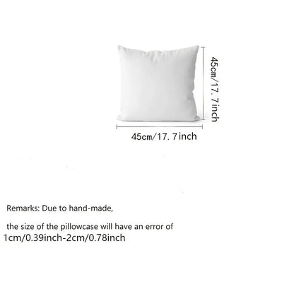 Stripe Imitation Leather Sofa Cushion Cover
